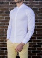 Camasa tunica - camasa slim fit - camasa alba - camasa barbati - camasa ocazie, L, M, S, XXL, Alb