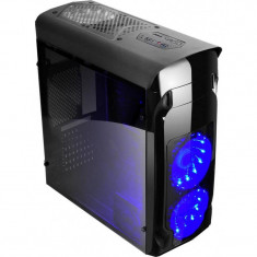 Sistem desktop ITGalaxy Express Pro AMD Bristol Ridge A10-9700 Quad Core 3.5 GHz 8GB DDR4 120GB SSD 500GB HDD FreeDos Black foto