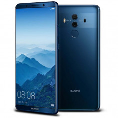 Smartphone Huawei Mate 10 Pro , Dual Sim , 5.9 Inch , Octa Core , 6 GB RAM , 128 GB , Tri Camera , Retea 4G LTE , Android Nougat , Albastru foto