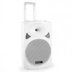 Ibiza Port15VHF-BT-WH 38cm (15 &amp;amp;quot;) PA Speaker 450W USB SD AUX Bluetooth foto