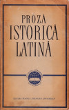 Proză istorică latină
