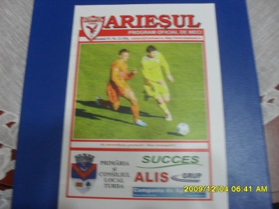 program Ariesul Turda - Petrolul Ploiesti foto