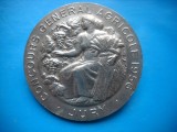 HOPCT INSIGNA VECHE ARGINTATA MEDALIE BELGIA CONCOURS GENERAL AGRICOLE 1956 JURY, Europa