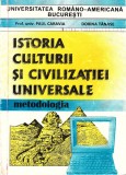 Istoria culturii și civilizației universale Metodologia