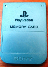 Card memorie 1 mb, Playstation 1 sau plasystation 2, original Sony, SPCH 1020! foto