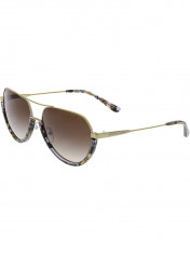 Ochelari de soare Michael Kors Gradient Austin MK1031-102413-58 Auriu Aviator dama MK1031-102413-58 foto