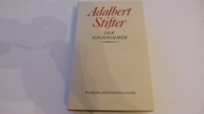 Der Nachtsommer - Adalbert Stifter foto