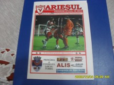 program Ariesul Turda - ACU Arad