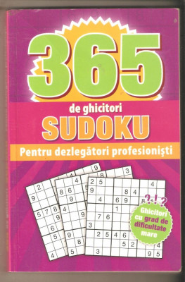 365 de ghicitori Sudoku foto