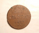 UNGARIA 1849 / 1 EGY KRAJCZAR NB / BAIA MARE / RAR, Europa