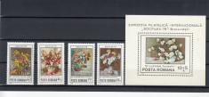 ROMANIA 1979 LP 986 LP 987 EXPOZITIA INTERNATIONALA SOCFILEX BUCURESTI MNH foto