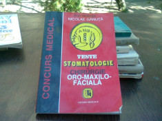 Teste de stomatologie si chirurgie oro-maxilo-faciala - Nicolae Ganuta foto