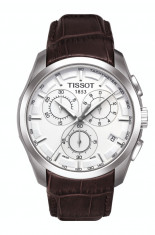 Tissot TCouturier Chronograph white dial ! Produs original ! foto