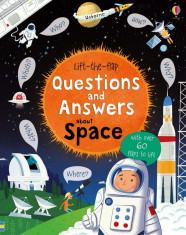 Lift-the-flap questions and answers about Space - Carte Usborne (5+) foto