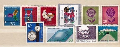 GERMANIA (BUNDESPOST) - SERII NESTAMPILATE TEMATICA DIFERITA, L50 foto