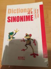 DICTIONAR DE SINONIME ADMITERE DREPT foto