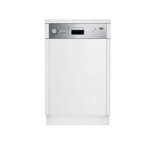 Masina de spalat vase incorporabila Beko DSS05011X Clasa A+ 10 seturi Inox foto