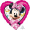Balon folie inima Minnie Mouse - 45 cm, Amscan 36235