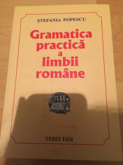 GRAMATICA practica a limbii romane Stefania Popescu foto