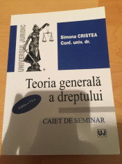 CAIET DE SEMINAR TGD CARTI DREPT foto