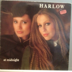 HARLOW – AT MIDNIGHT (1984/TELDEC/RFG) - Vinil/NM