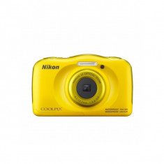 Aparat foto compact Nikon Coolpix W100 13.2 Mpx zoom optic 3x subacvatic Backpack Kit Yellow foto