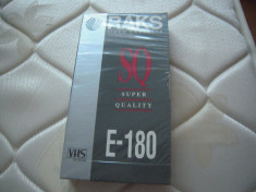 Caseta video VHS RAKS 180 minute foto