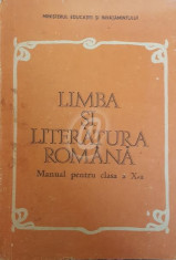 Limba si literatura romana. Manual pentru clasa a X-a (1989) foto