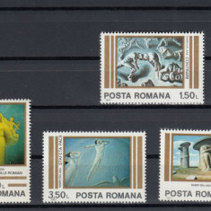 ROMANIA 1982 LP 1059 REPRODUCERI DE ARTA SABIN BALASA SERIE MNH