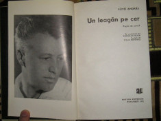 myh 36 - UN LEAGAN PE CER - PAGINI DE JURNAL - SUTO ANDRAS - EDITATA IN 1972 foto