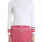 Valentino Garavani Ribbed Sweater White