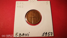 Romania 5 bani 1957 xf foto