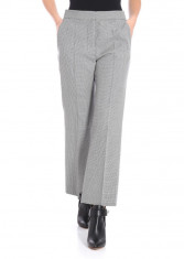 adidas by Stella McCartney Black And White Trousers With Zig Zag Pattern Gray foto
