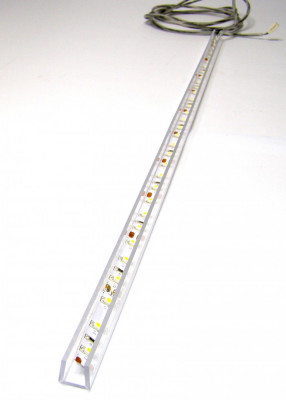 Fasie led 4000k lipita intr-o bagheta de plexiglas 560mm(1808) foto