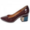 Pantofi dama, din piele naturala, marca Epica, 7456-19-30-92, bordo