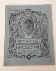 caiet vechi 1930-1931 Regele Mihai foto