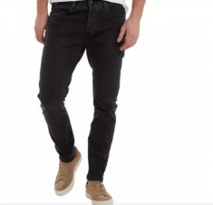 CALITATE: Blugi Jack and Jones - Barbati - Originali - Slim Fit - Conici foto