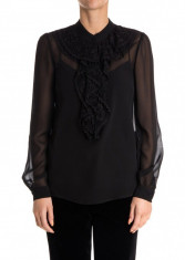 RED VALENTINO Silk Blouse Black foto