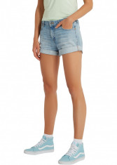 Wrangler Women&amp;#039;s Light Blue Denim Shorts Fiji foto