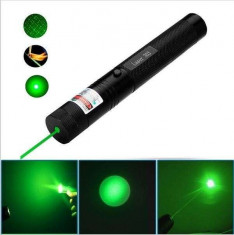 Green Laser 303 Laser Verde cu Acumulator Incarcator si Cheita + Cutie foto