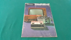 CATALOG GRUNDING SCHAFENSTER/ TELEVIZOARE, MOBILA TV, RADIO, BOXE, ETC/1966 foto