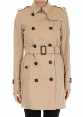 Burberry Cotton Trench Beige foto