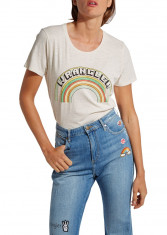 Wrangler Women&amp;#039;s Off White Regular Fit T Shirt Offwhite foto