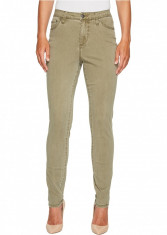 Jag Jeans Gwen High-Rise Skinny in Lush Sateen Deep Olive foto