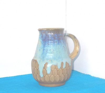 Vaza carafa ceramica raku - design Sigvard Bernadotte, Andersen &amp;amp; Son, Danemarca foto
