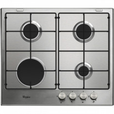 Plita Whirlpool incorporabila GMA6410IX gaz 4 arzatoare Inox foto