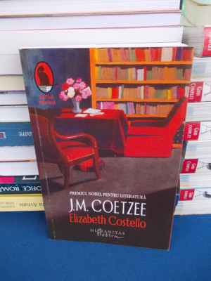 J.M. COETZEE - ELIZABETH COSTELLO ( ROMAN ) , HUMANITAS FICTION , 2015 # foto