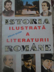 ISTORIA ILUSTRATA A LITERATURII ROMANE. ALBUM SCOLAR - BORIS CRACIUN foto