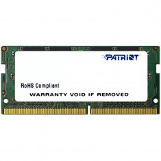 Memorie notebook Patriot 4GB, DDR4, 2400MHz, CL17, 1.2v foto