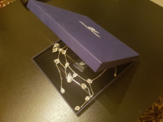 COLIER SWAROVSKI SILVER CRYSTAL &amp;quot;BRANCH NECKLACE&amp;quot; 866917 foto